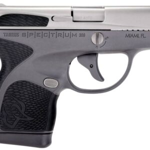 Taurus Spectrum 380 380 Automatic Colt Pistol (ACP) Double 2.8" 6+1/7+1 Gray Polymer Frame Black Synthetic Grip Stainless Steel Slide