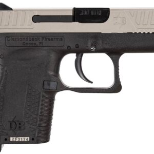 Diamondback DB380 Micro-Compact Double 380 Automatic Colt Pistol (ACP) 2.8" 6+1 Black Polymer Grip/Frame Grip Nickel Boron