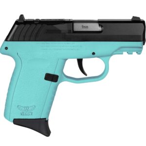 SCCY CPX-2 GEN3 HGA 9MM 3.1IN BBL NO SAFETY SCCY BLUE/BLACK 2-10RD RED DOT READY