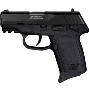 SCCY CPX-1 GEN3 HGA 9MM 3.1IN BBL AMBI SAFETY BLACK/BLACK 2-10RD