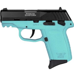 SCCY CPX-1 GEN3 HGA 9MM 3.1IN BBL AMBI SAFETY SCCY BLUE/BLACK 2-10RD