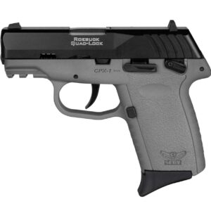 SCCY CPX-1 GEN3 HGA 9MM 3.1IN BBL AMBI SAFETY SNIPER GRAY/BLACK 2-10RD