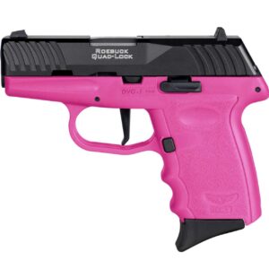 SCCY DVG-1 HGA 9MM 3.1IN BBL STRIKER FIRED NO SAFETY PINK/BLACK 2-10RD