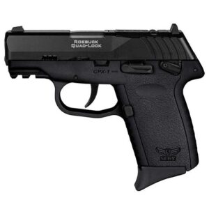 SCCY CPX-1 GEN3 HGA 9MM 3.1IN BBL AMBI SAFETY BLACK/BLACK 2-10RD RED DOT READY