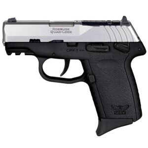 SCCY CPX-1 GEN3 HGA 9MM 3.1IN BBL AMBI SAFETY BLACK/SS 2-10RD RED DOT READY