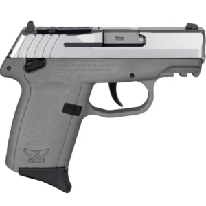 SCCY CPX-1 GEN3 HGA 9MM 3.1IN BBL AMBI SAFETY SNIPER GRAY/SS 2-10RD RED DOT READY