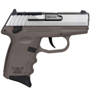 SCCY CPX-4 HGA 380 AUTO 2.96IN BBL AMBI SAFETY DARK EARTH/SS 2-10RD RED DOT READY