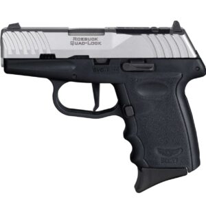 SCCY DVG-1 HGA 9MM 3.1IN BBL STRIKER FIRED NO SAFETY BLACK/SS 2-10RD RED DOT READY