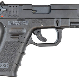 ISSC 111000 M22 Gen 2 22 LR 10+1 4.10" Black Steel Barrel, Black Serrated Slide, Black Polymer Frame w/Picatinny Rail, Black Textured Polymer Grip