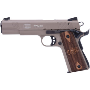 BLG MAUSER 1911 22LR 5 US TAN WALNUT LOGO GRIPS