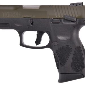 TAUR G2C 9MM 3.26" BLK/GRN 12