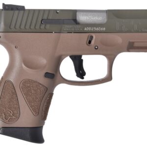 TAUR G2C 9MM 3.26" BRN/GRN 12