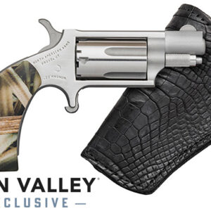 Mini-Rev 22Mag 1 1/8"S FS Gator Blk w/IP