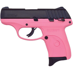 RUG EC9S 9MM 3.12 PINK FRAME BLACK SLIDE 8RD