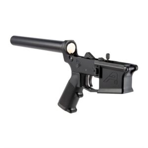 M4E1 COMP LOWER RECEIVER W/A2 GRIP NO STOCK FOR AR-15 BLACK