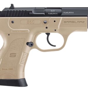 SAR B6C COMPACT HGA 9MM 3.8 IN BBL FDE/BLK 2/13 RD MAGS
