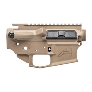 M4E1 THREADED ASSEMBLED RECEIVER SET FOR AR-15 FDE CERAKOTE