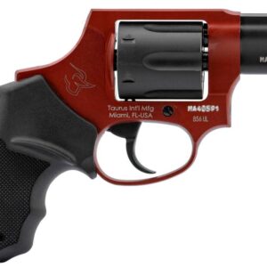 Taurus 2856021ULCH13 856 Ultra-Lite 38 Spl + P 6 Round 2" Matte Black Burned Orange Black Rubber Grip