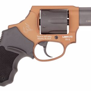 Taurus 2856021ULCH12 856 Ultra-Lite 38 Spl + P 6 Round 2" Matte Black/Bronze Aluminum, Black Rubber Grip