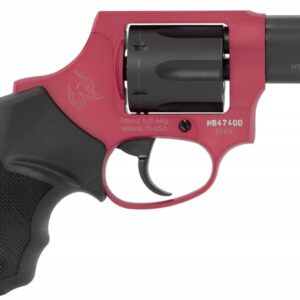 Taurus 2856021ULCH10 856 Ultra-Lite 38 Spl + P 6 Round 2" Matte Black/Rouge, Black Rubber Grip