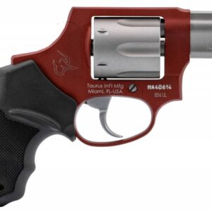 Taurus 2856029ULCH13 856 Ultra-Lite 38 Spl + P 6 Round 2" Matte Stainless Burned Orange Black Rubber Grip