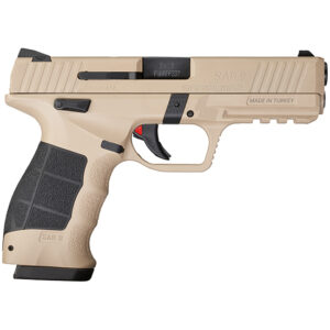 SAR SAR9 HGA 9MM 4.4IN BBL SAFARI CERAKOTE 2/17RD MAG