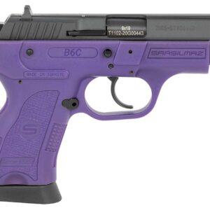 SAR B6C COMPACT HGA 9MM 3.8 IN BBL VIOLET/BLK 2/13 RD MAGS