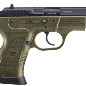 SAR B6C COMPACT HGA 9MM 3.8IN OD GREEN 2/13RD MAG