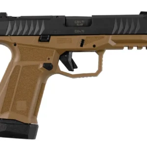 AREX DELTA M HGA 9MM 4IN BBL FDE STRIKER FIRED OPTIC READY 1-15RD & 1-17RD PLATE KIT INCLUDED
