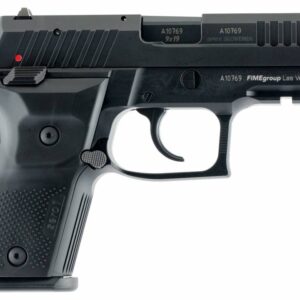 AREX ZERO 1 COMPACT HGA 9MM 3.85IN BBL SA/DA BLACK ALUMINUM FRAME BLACK SLIDE 2-15RD MAGS
