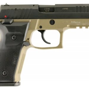 AREX ZERO 1 STANDARD HGA 9MM 4.25IN BBL SA/DA FDE ALUMINUM FRAME BLACK SLIDE 2-17RD MAGS