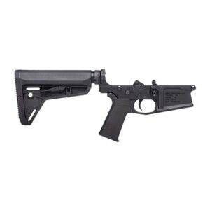 M5 COMP LOWER W/MOE SL GRIP & SL CARBINE STK FOR AR .308 BLK