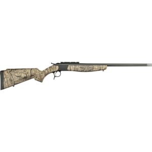 CVA Scout Compact Shotgun 410 Gauge 1rd Capacity 22" Blued Barrel Realtree Timber Stock Full Turkey Choke
