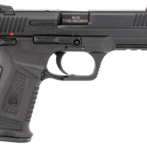 Sar USA ST9BL ST9 9mm Luger 4.50" 17+1 Black Black Steel Black Interchangeable Backstrap Grip