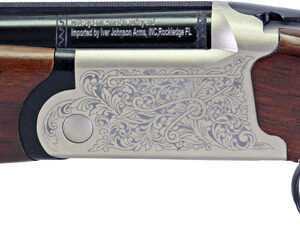 IVER JOHNSON 600LW O/U 410 3" - 28"VR SILVER BLACK WALNUT