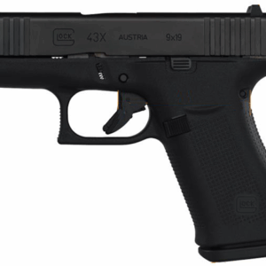 GLOCK 43X FXD BLACK 9MM 10RD PX4350201