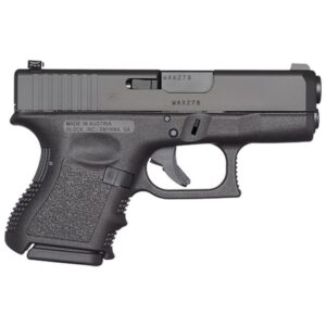 Glock 27 Gen 3 Subcompact Handgun .40 S&W 9rd/Magazines (2) 3.4" Barrel Black USA REFURBISHED