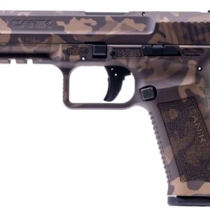 CANIK TP9SF CANIK CREATIONS HGA 9MM 4.46IN BBL  2-18RD MAGS AND FULL ACCESSORY KIT WOODLAND BRONZE