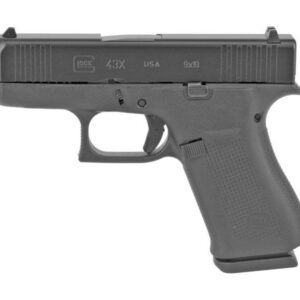 GLOCK 43X FXD BLACK 9MM USA 10RD UX4350201