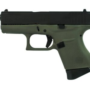 GLOCK 43 G43 HGA 9MM 3.46 IN BBL FS BFG 5LB 2 6RD MAGS BATTLE FIELD GREEN