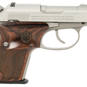 Beretta USA SPEC0721A Tomcat Ghost Buster Micro-Compact Frame 32 ACP 7+1, 2.90" Stainless Threaded Steel Tip-Up Barrel, Cerakote Stainless Serrated Steel Slide, Cerakote Aluminum Frame