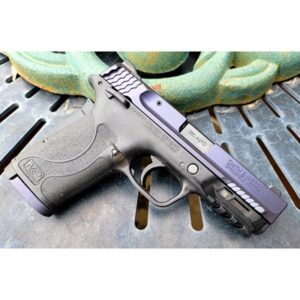 S&W EZ380 WITH SAFETY PISTOL FX MYSTIQUE PURPLE CERAKOTE