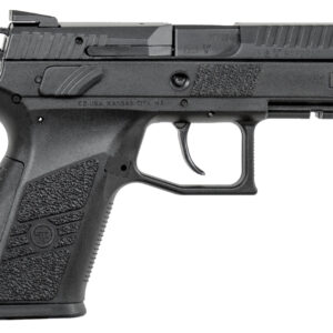 CZ-USA 01086 P-07  9mm Luger 10+1 3.75" Blued Steel Barrel, Black Nitride Serrated Steel Slide, Black Polymer Frame w/Picatinny Rail, Black Interchangeable Backstrap Grip, Ambidextrous