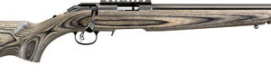 RUGER AMERICAN 22LR 10-SHOT - 18" HVY BBL THREADED BLK LAMIN
