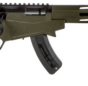 Ruger 8409 Precision Rimfire  22 LR 15+1 18" Threaded 1137 Alloy Steel Barrel, Exclusive OD Green Cerakote Finish, Adjustable Quick-Fit Precision Stock, 30 MOA Picatinny Rail, Optics Ready