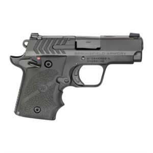SPRINGFIELD 911 9MM 3 IN BBL 6RD BLK HOGUE GRIPS