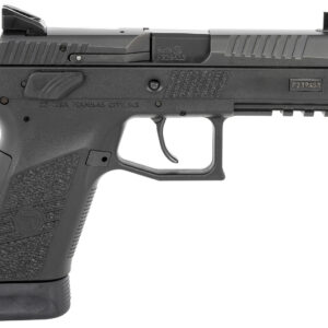 CZ-USA 89289 P-07 Suppressor Ready 9mm Luger 4.36" 17+1 Overall Black Finish with Inside Railed Nitride Steel Slide, Stippled Interchangeable Backstrap Grip & Picatinny Rail