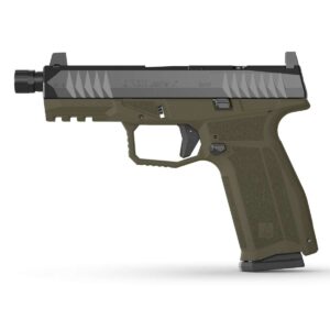 AREX DELTA X TACTICAL HGA 9MM 4.6IN BBL OD GREEN OPTIC READY 1-17RD & 1-19RD PLATE KIT INCLUDED