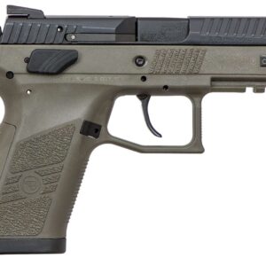CZ P-07 AMBI SAFETY HGA 9MM 3.8 IN BBL POLY OD GREEN FRAME BLK SLIDE FS 2/15R MAGS