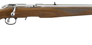 RUGER AMERICAN 17HMR 9-SHOT - 22" STAINLESS WALNUT (TALO)